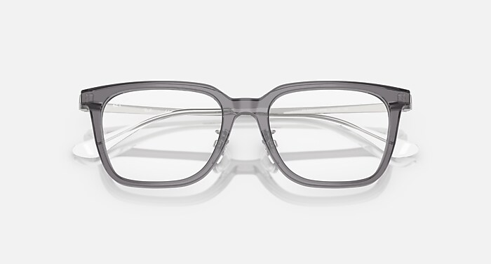 RB5442D OPTICS Eyeglasses with Transparent Grey and Clear (52-18