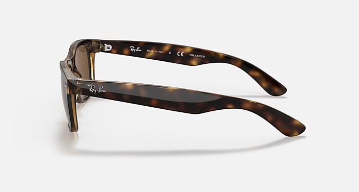 NEW WAYFARER CLASSIC Polarized Sunglasses in Tortoise and Brown