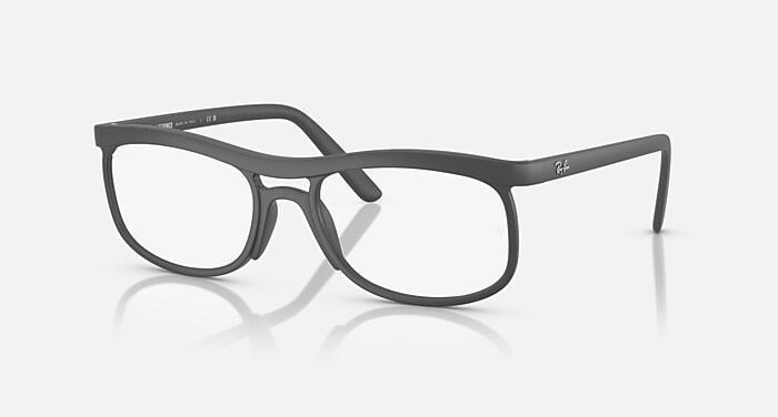 RB0707 OPTICS メガネ 透明ライトブラウン と クリア (48-21