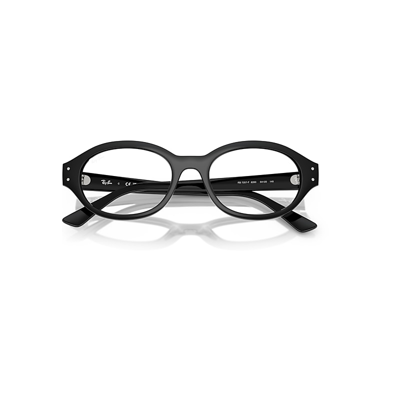 Ray-Ban Shilo Optics Bio-based Optical Black Frame Clear Lenses Polarized 52-20