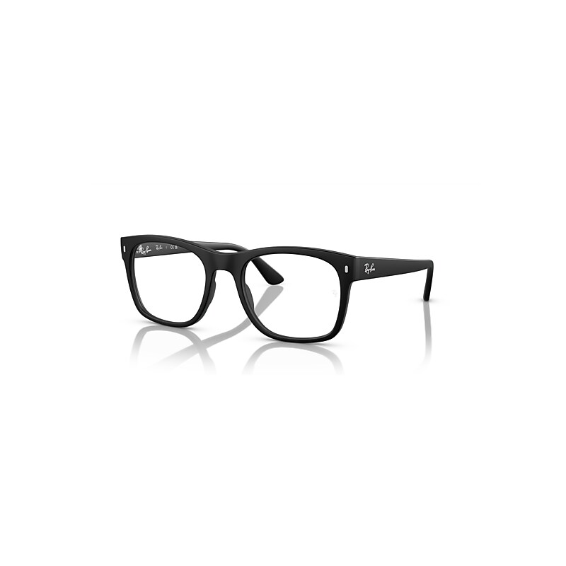 Ray-Ban Rb7228 Optics  Schwarz Fassung Klar Glas Polarisiert 55-21
