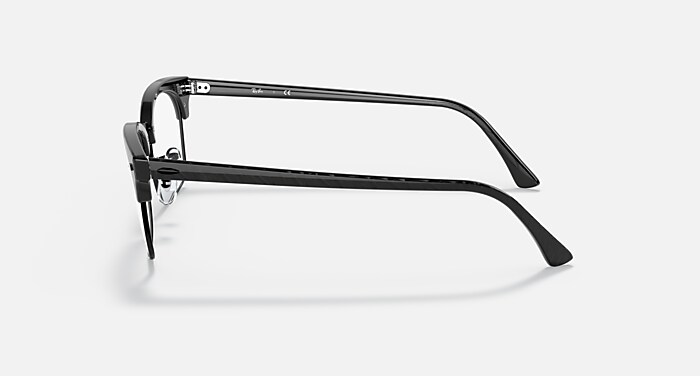 CLUBMASTER SQUARE OPTICS Eyeglasses with Black and Clear (55-21