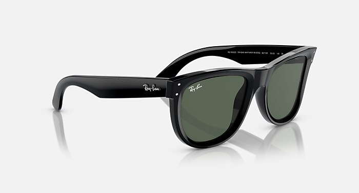WAYFARER REVERSE Sunglasses in Black and Dark Green - RBR0502S 