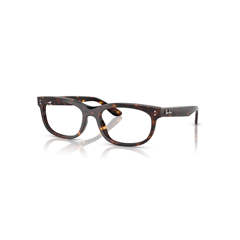 Ray-Ban Eyeglasses  Balorette Optics - Havana Frame Clear Lenses Polarized 56-19, RB5489