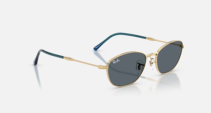 RB3749 Sunglasses in Arista Gold and Blue (58-18) - RB3749 | Ray