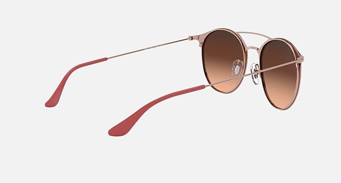 RB3546 Sunglasses in Red and Pink/Brown Gradient (49-20) - RB3546