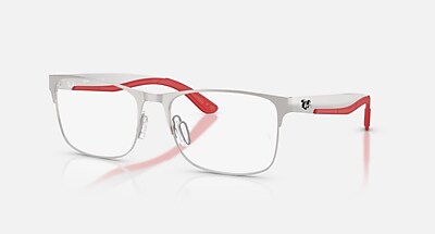 RB7550 OPTICS Eyeglasses with Black and Clear (57-18) - RB7550