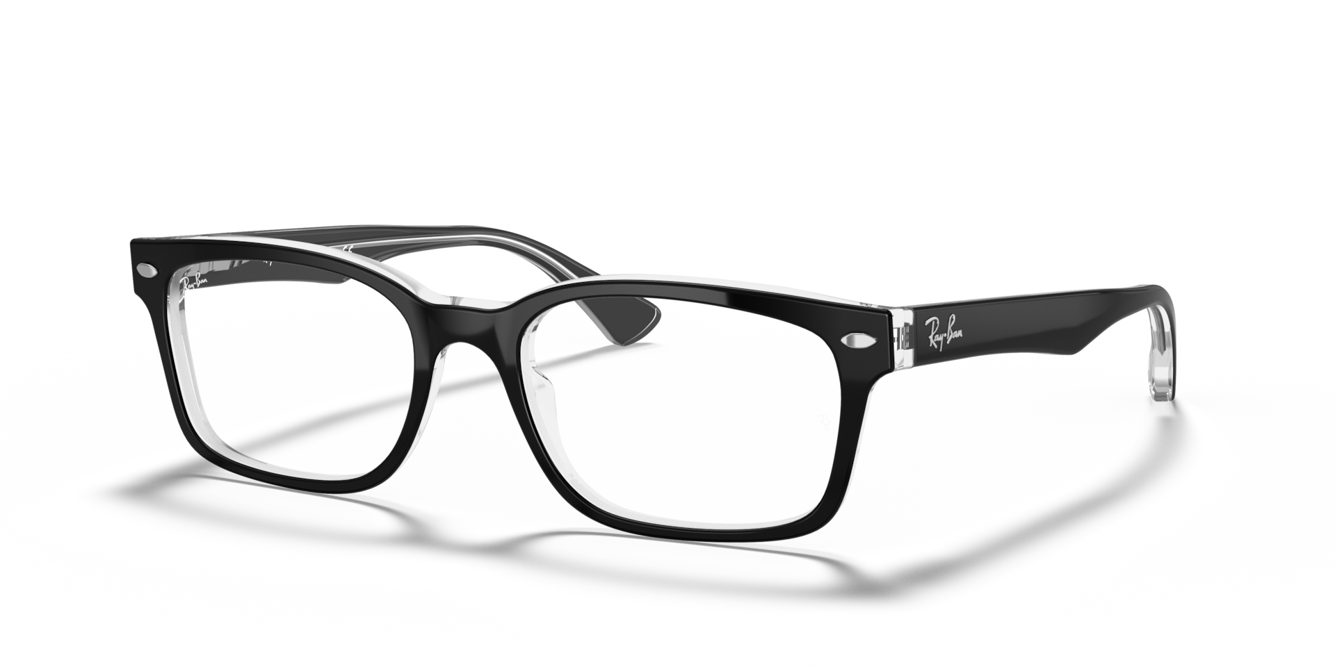 Ray Ban Eyeglasses Frames Only RB 5286 5082 Transparent‎ Square Tortoise Shell Ray-Ban 0RX5362 Glasses in Tortoise | Target Optical main image 3