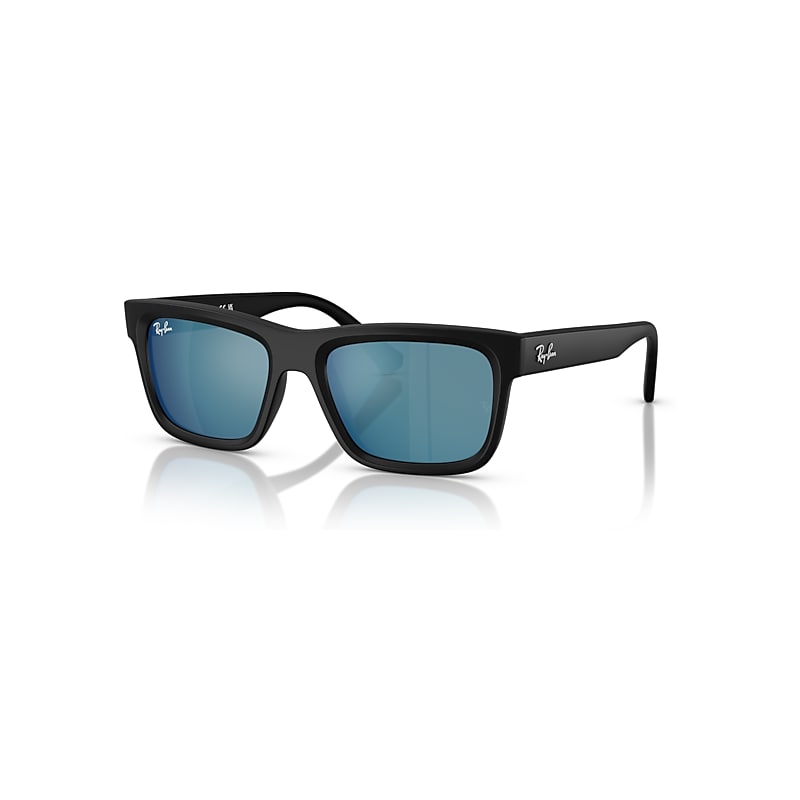 Ray-Ban Sunglasses  Rb9196s Kids Bio-Based - Matte Black Frame Blue Lenses 49-17, RJ9196S