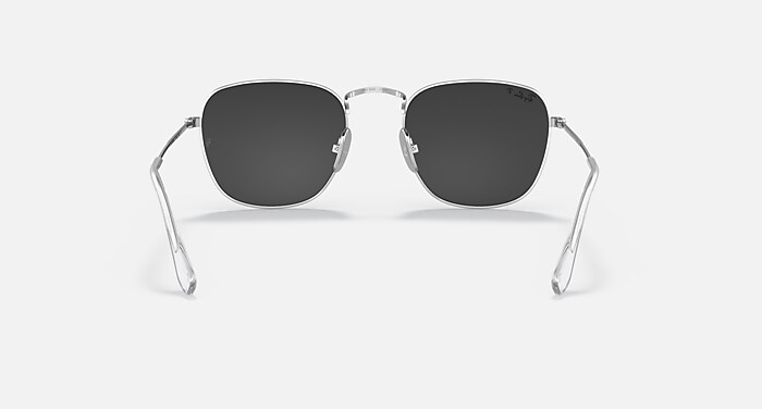 FRANK TITANIUM Sunglasses in Silver and Black Polarized - RB8157