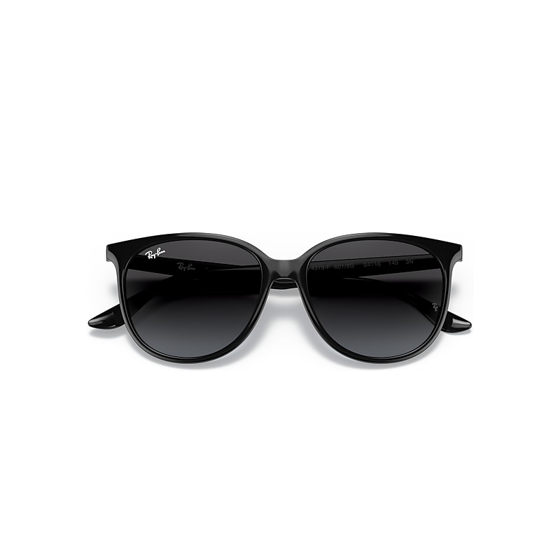 RayBan ブラック スクエアウェリントン系 未使用品ORB4378F RB4378 Sunglasses in Black and Grey Gradient (54-16) - RB4378F