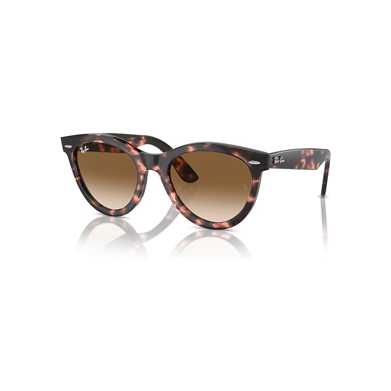 Ray-Ban Sunglasses  Wayfarer Way - Pink Havana Frame Brown Lenses 51-21, RB2241