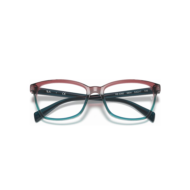 Ray-Ban Rb5362 Optics Optical Blue Frame Clear Lenses 52-17