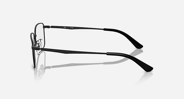 RB6524D OPTICS メガネ ブラック と クリア (56-17) - RB6524D