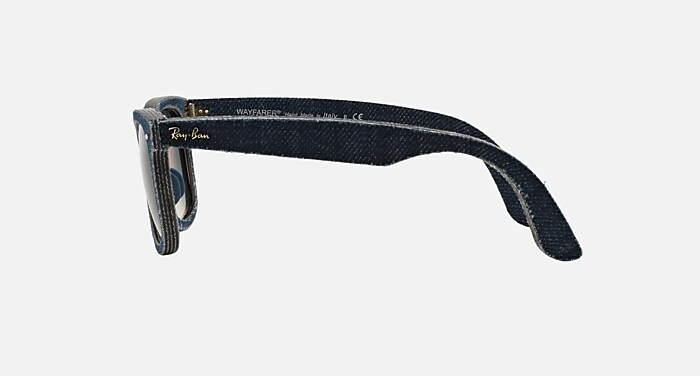 ORIGINAL WAYFARER DENIM Sunglasses in Blue Denim and Grey Gradient