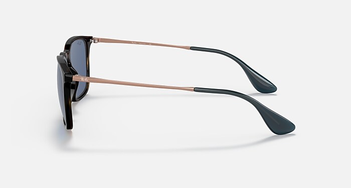 CHRIS Sunglasses in Havana and Blue (54-18) - RB4187 | Ray-Ban® US