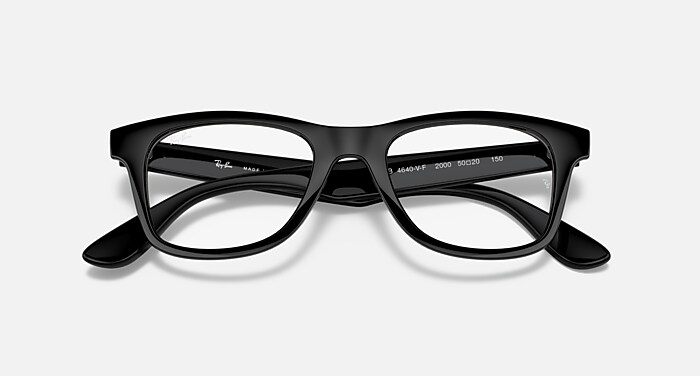 RB4640V OPTICS Eyeglasses with Black and Clear (52-20) - RB4640VF