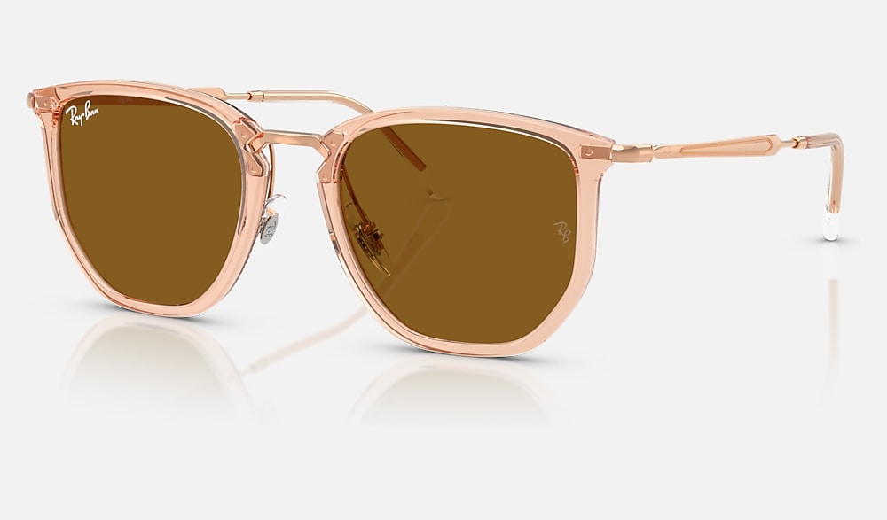 RB4451 Sunglasses in Transparent Beige and Brown - RB4451 | Ray