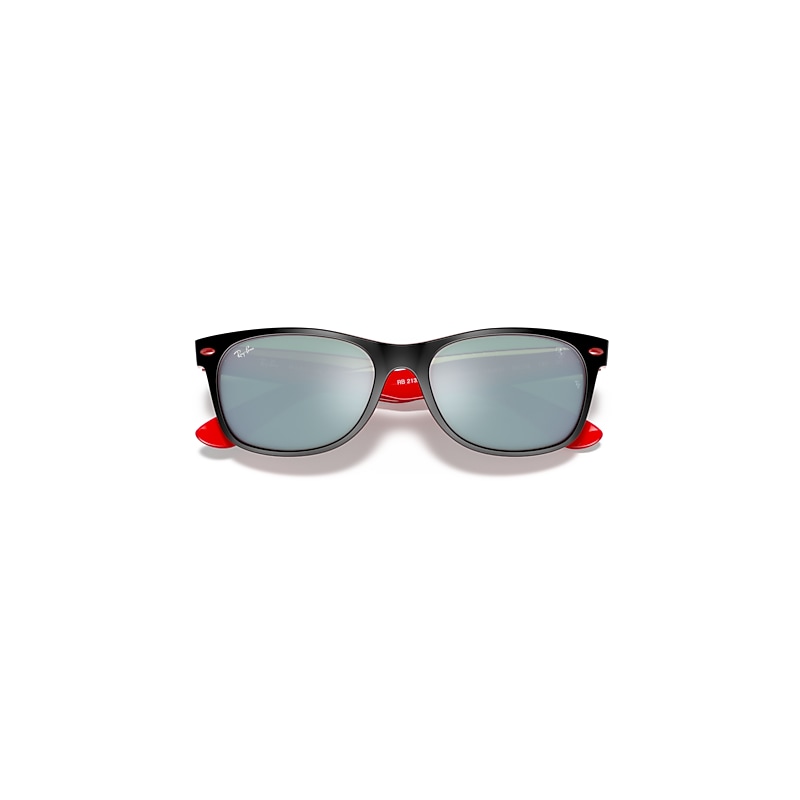 RB2132M SCUDERIA FERRARI COLLECTION Sunglasses in Black and Silver