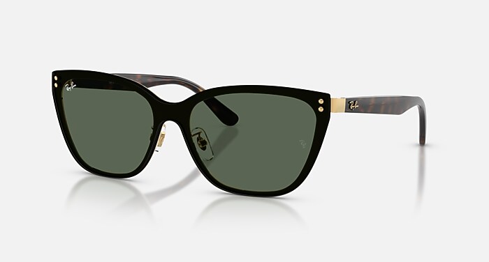 OCTAGON 1972 Sunglasses in Gold and G-15 Green (54-19) - RB1972
