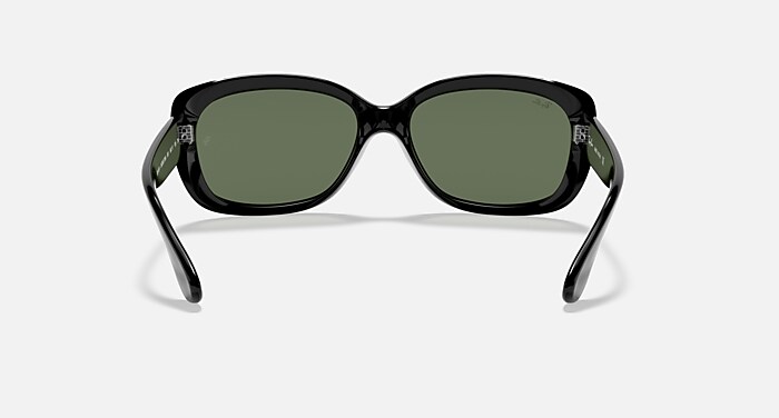 JACKIE OHH Sunglasses in Black and Dark Green (58-17) - RB4101