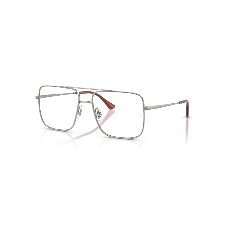 Ray-Ban Eyeglasses  Ari Optics Bio-Based - Gunmetal Frame Clear Lenses Polarized 56-16, RX3758V