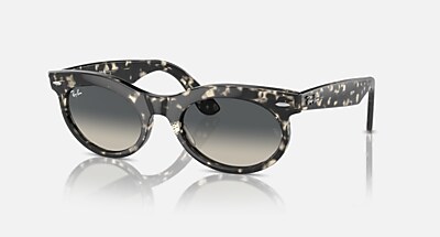 WAYFARER OVAL Sunglasses in Grey Havana and Grey (53-22) - RB2242F