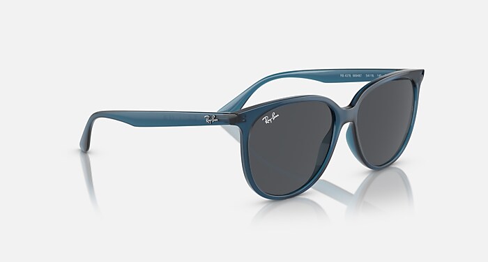RB4378 Sunglasses in Opal Blue and Dark Grey (54-16) - RB4378
