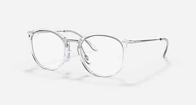 RB7140 OPTICS メガネ ブラック と クリア (49-20) - RB7140