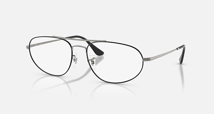 RayBan Black Orange Solid Color