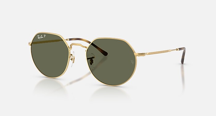OCTAGON 1972 Sunglasses in Gold and G-15 Green (54-19) - RB1972