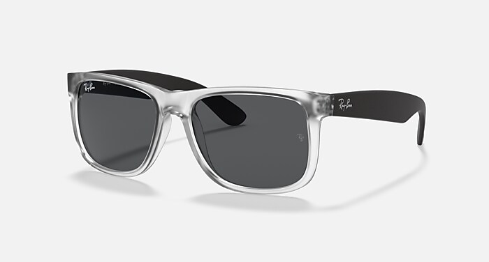 JUSTIN COLOR MIX Sunglasses in Transparent and Grey (54-16