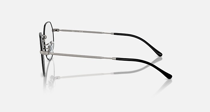 レイバン RX6465-3194 51 ライトグレー調光サングラス ケース無し JACK OPTICS メガネ ガンメタル上にブラック と クリア (49-20