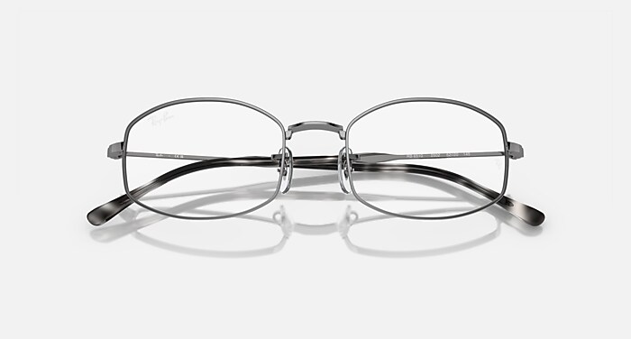 RB6510 OPTICS Eyeglasses with Gunmetal and Clear (52-20) - RB6510