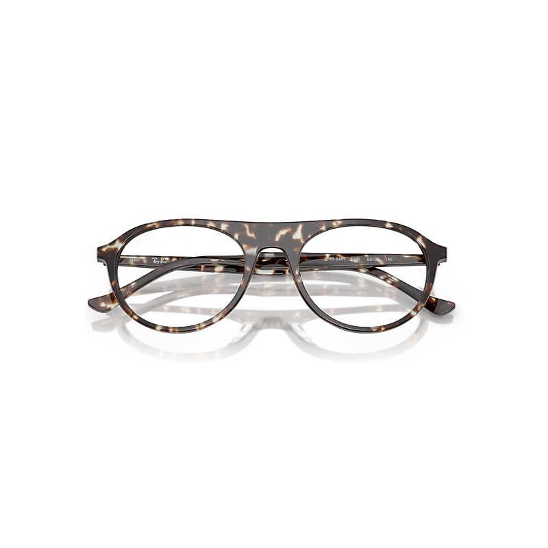 Ray-Ban Rb5441 Optics Optical Havana Yellow Turtle Frame Clear Lenses Polarized 51-20