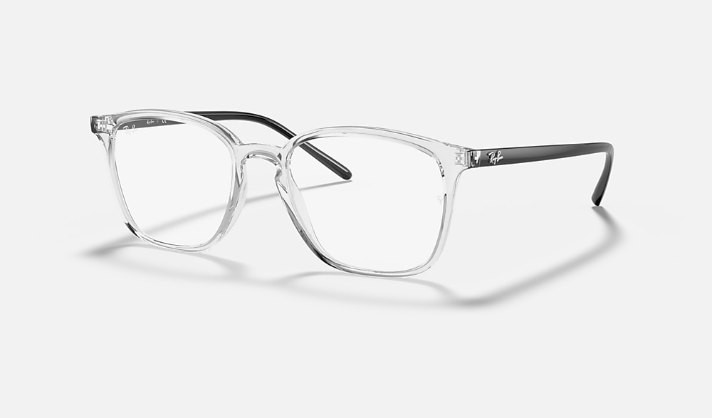 RB7185 Polarized Eyeglasses with Transparent and Clear (50-18