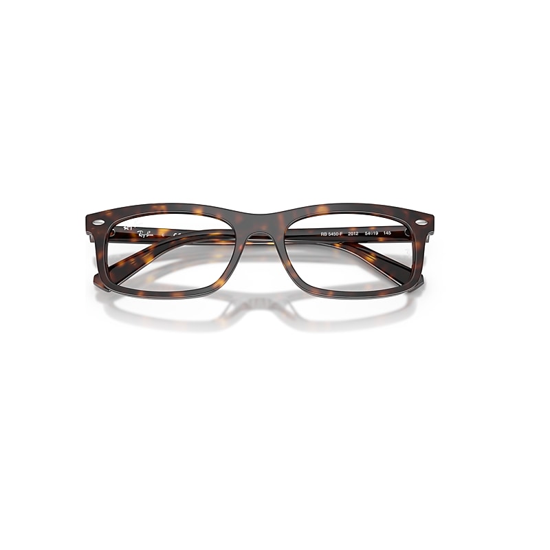 Ray-Ban Rb5450 Optics Optical Havana Frame Clear Lenses Polarized 54-19