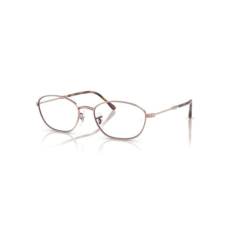 Ray-Ban Eyeglasses Women's  Optics - Copper Frame Clear Lenses Polarized 55-18, RB3749V