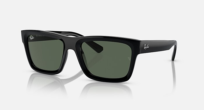 ◆Ray-Ban◆サングラス　BIO-BASED RB4396　WARREN Óculos de Sol WARREN BIO-BASED em Preto e Verde-escuro - RB4396