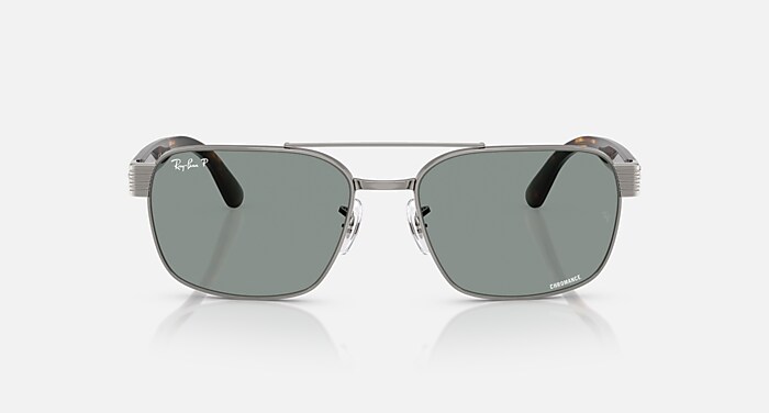 RB3751 POLARIZED+ LENSES Polarized Sunglasses in Gunmetal and