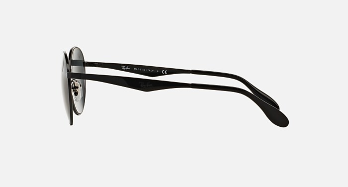 サングラス 正規品 RB 3537 001/2Y 51 19 3N Rb3537 Sunglasses in Black Frame and Grey Mirror Silver Lenses (51