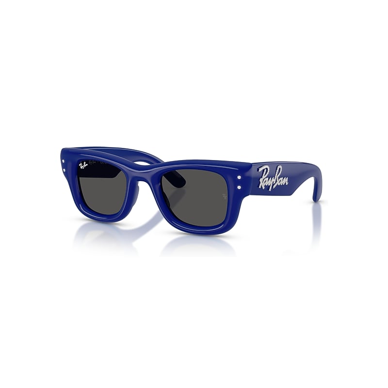 Ray-Ban Wayfarer Puffer Crystal Edition Gafas De Sol Azul Y Estrás Montura Negro Lentes 47-23, RB4940B