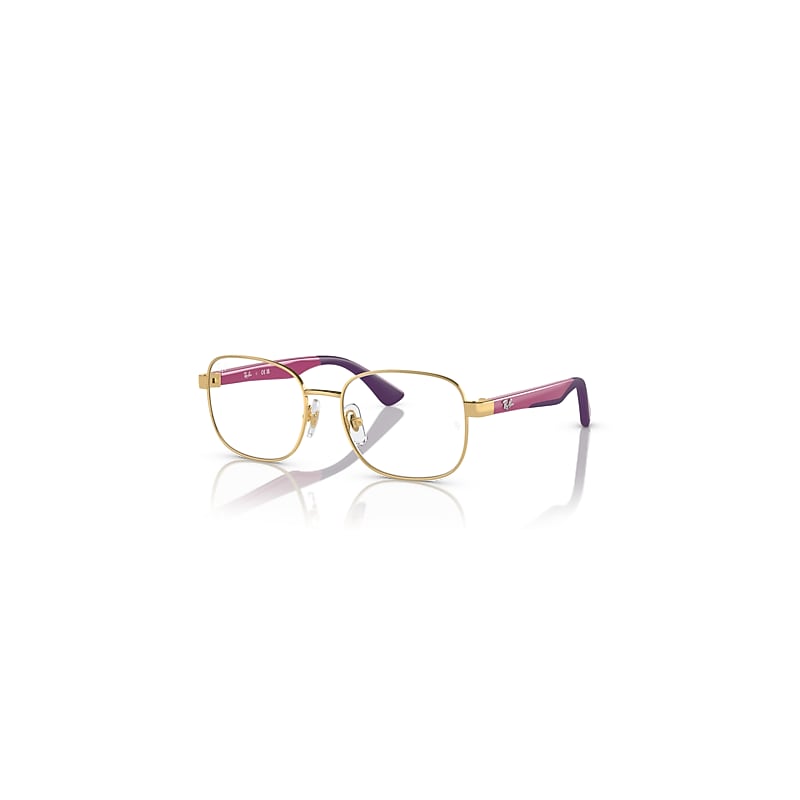 Ray-Ban Eyeglasses Kids  Optics Kids - Fuchsia On Violet Frame Demo Lens Lenses Polarized 47-16, RB1059