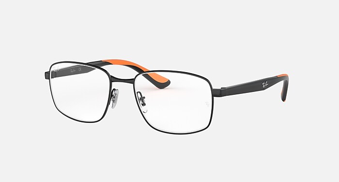 rierie  RB6423 OPTICS Polarized Eyeglasses with Black and Clear (53-18