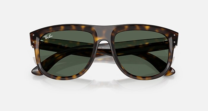BOYFRIEND REVERSE Sunglasses in Dark Havana and Dark Green (56-18