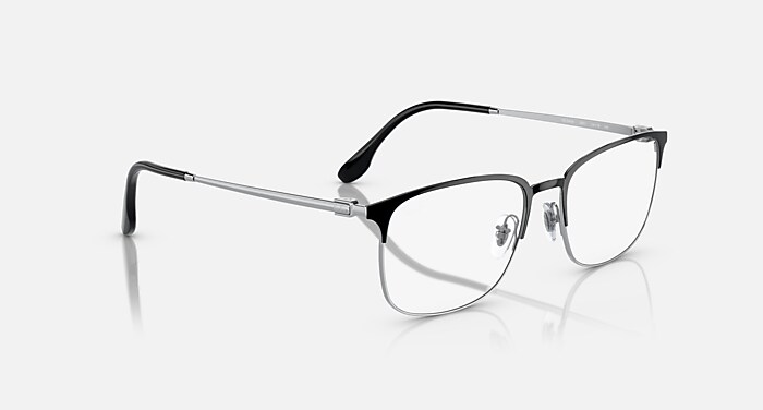 レイバン公式ストア】 Ray-Ban® RB6494 OPTICS メガネ | シルバー上に