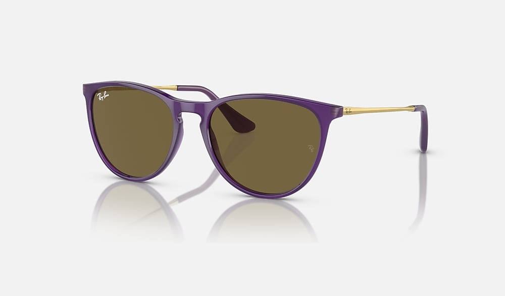 ERIKA KIDS Sunglasses in Opal Violet and Dark Brown - RB9060S