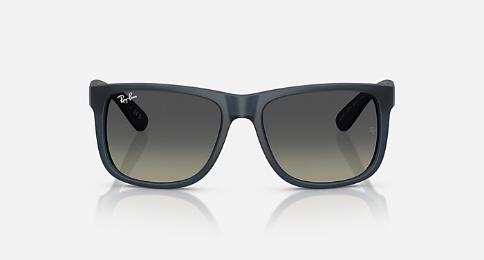 JUSTIN CLASSIC Sunglasses in Rubber Blue and Gradient Grey