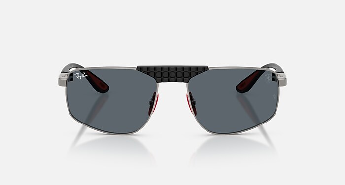 RB3776M SCUDERIA FERRARI COLLECTION Sunglasses in Gunmetal and