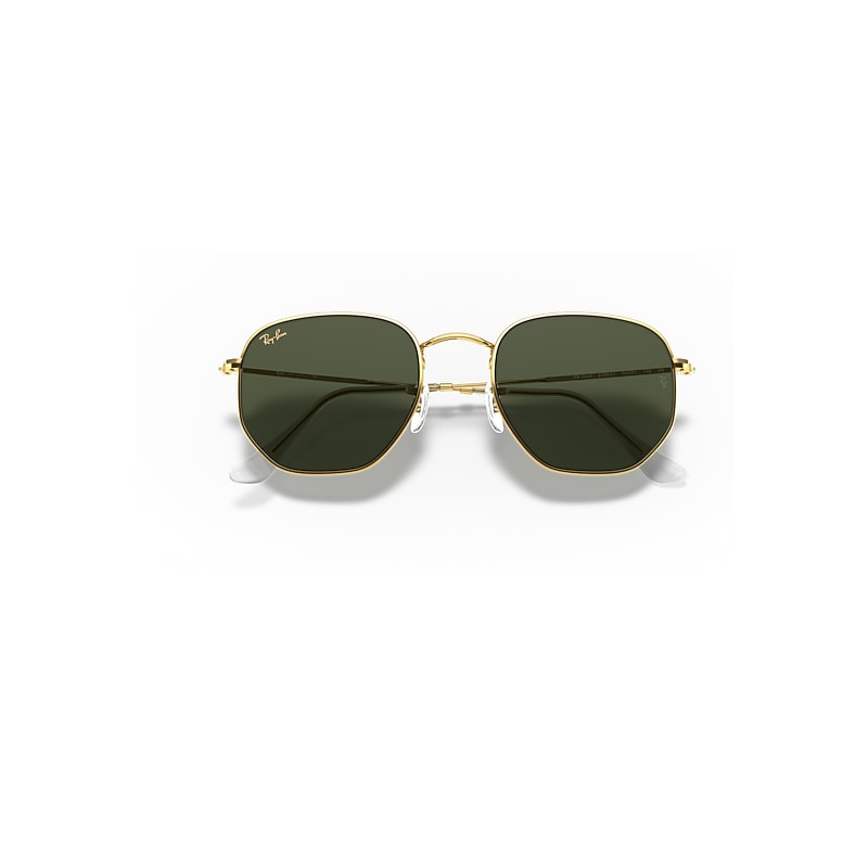 HEXAGONAL Sunglasses in Gold and G-15 Green - RB3548 | Ray-Ban® US